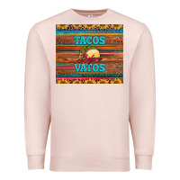 Pale Pink tacos before vatos Premium Sweatshirt - BarkalooDesign