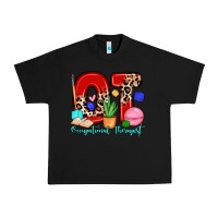 Black ot occupational therapist Urban Heavy Tee - Zillion Design Studio