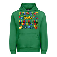 Emerald if they can't learn the way we teach teach the  wa Urban Hoodie - LillyAllenDesigns