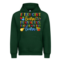 Forest Green if they can't learn the way we teach teach the  wa Urban Hoodie - LillyAllenDesigns