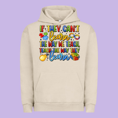 If They Can't Learn The Way We Teach Teach The  Wa Urban Hoodie Designed By Lillyallendesigns
