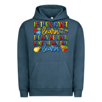 Pigment Midnight Navy if they can't learn the way we teach teach the  wa Urban Hoodie - LillyAllenDesigns