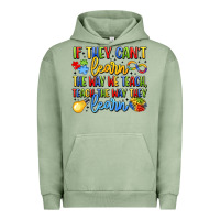 Pigment Oil Green if they can't learn the way we teach teach the  wa Urban Hoodie - LillyAllenDesigns
