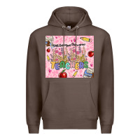 Coffee teachers teach them love them grow Premium Hoodie - MaliasSmallBusiness