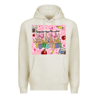 Oatmeal Heather teachers teach them love them grow Premium Hoodie - MaliasSmallBusiness
