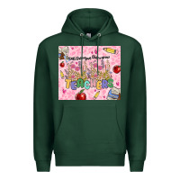 Sports Green teachers teach them love them grow Premium Hoodie - MaliasSmallBusiness