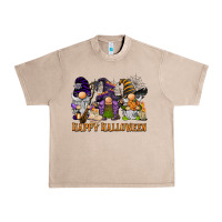French Oak happy halloween  gnomies Urban Heavy Tee - BarkalooDesign