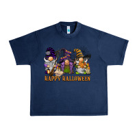 Navy happy halloween  gnomies Urban Heavy Tee - BarkalooDesign