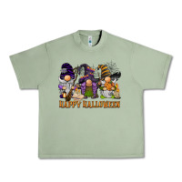 Oil Green happy halloween  gnomies Urban Heavy Tee - BarkalooDesign