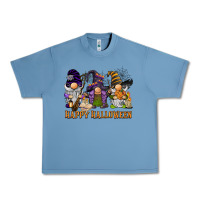 Pebble Blue happy halloween  gnomies Urban Heavy Tee - BarkalooDesign