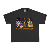 Pigment Black happy halloween  gnomies Urban Heavy Tee - BarkalooDesign