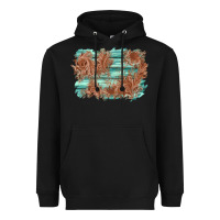 Black wood leather background Heavyweight Hoodie - AdoDesignShop