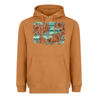 Meerkat wood leather background Heavyweight Hoodie - AdoDesignShop