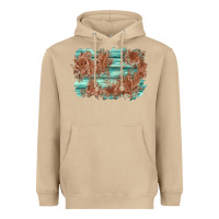 Mushroom wood leather background Heavyweight Hoodie - AdoDesignShop
