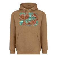 Toasted Coconut wood leather background Heavyweight Hoodie - AdoDesignShop
