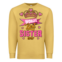 Antique Gold world's best sister ever Premium Sweatshirt - Jasminsmagicworld
