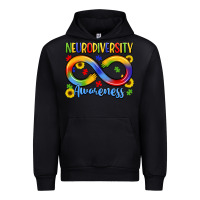 Black neurodiversity awareness Urban Hoodie - LillyAllenDesigns