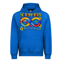 Cobalt neurodiversity awareness Urban Hoodie - LillyAllenDesigns
