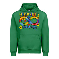 Emerald neurodiversity awareness Urban Hoodie - LillyAllenDesigns