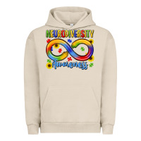 Pigment French Oak neurodiversity awareness Urban Hoodie - LillyAllenDesigns