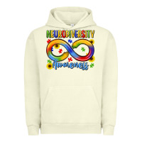 Pigment Pistachio neurodiversity awareness Urban Hoodie - LillyAllenDesigns