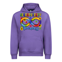 Tulip neurodiversity awareness Urban Hoodie - LillyAllenDesigns