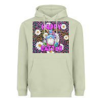 Matcha easter happy easter gnomes bunny daisys Heavyweight Hoodie - Artiststas