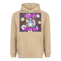 Mushroom easter happy easter gnomes bunny daisys Heavyweight Hoodie - Artiststas