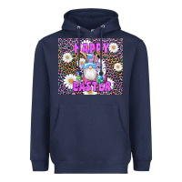 Navy easter happy easter gnomes bunny daisys Heavyweight Hoodie - Artiststas