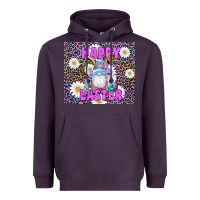 Plum easter happy easter gnomes bunny daisys Heavyweight Hoodie - Artiststas