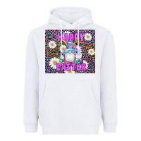 White easter happy easter gnomes bunny daisys Heavyweight Hoodie - Artiststas