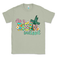 Matcha He is risen indeed Easter Classic Tee - CowGirlArtShop