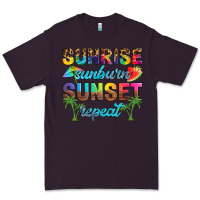 Plum sunrise sunburn sunset repeat Premium Tee - Artiststas