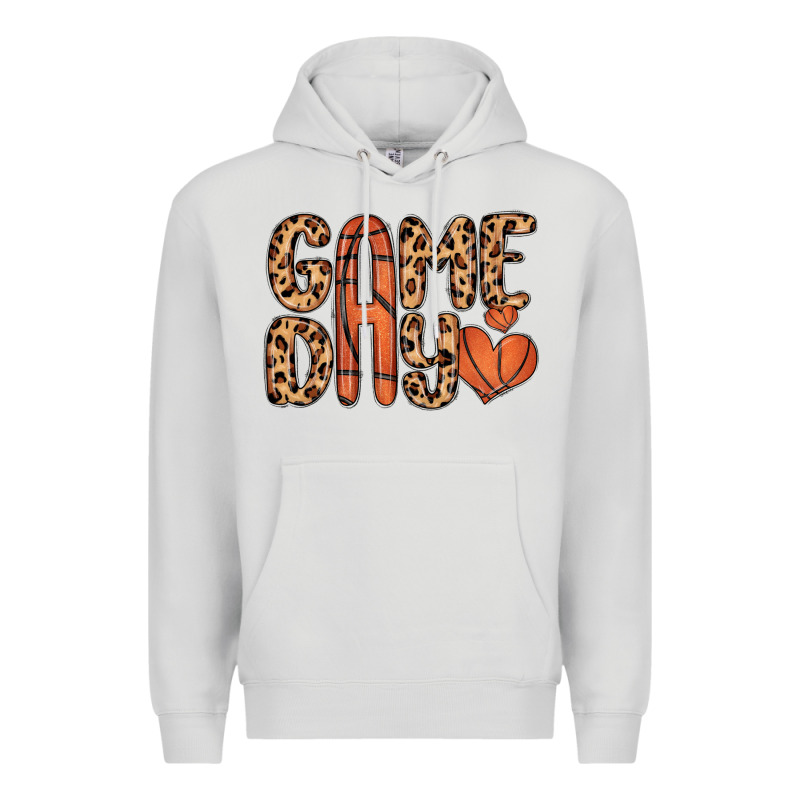 Game Day Basketball Premium Hoodie by MaliasSmallBusiness | Teevron