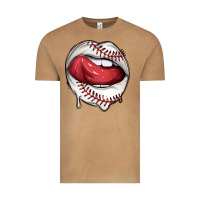 Vintage Camel sports lips baseball Vintage Tee - texasbilliewilder