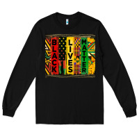 Black black lives matter tumbler Long Sleeve Tee - HRA Design Shop