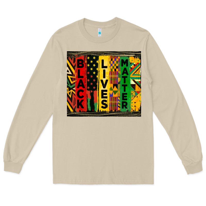 Black Lives Matter Tumbler Long Sleeve Tee by HRA Design Shop | Teevron