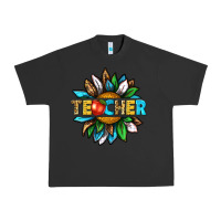 Pigment Black teacher sunflower tbw Urban Heavy Tee - texasbilliewilder