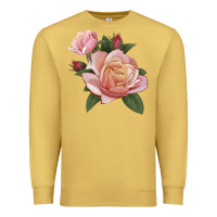 Antique Gold State Of Grace Rose Premium Sweatshirt - LillyAllenDesigns