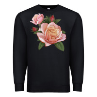 Black State Of Grace Rose Premium Sweatshirt - LillyAllenDesigns