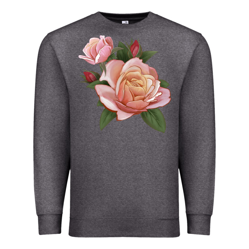 State Of Grace Rose Premium Sweatshirt by LillyAllenDesigns | Teevron