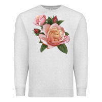Oatmeal Heather State Of Grace Rose Premium Sweatshirt - LillyAllenDesigns