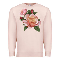 Pale Pink State Of Grace Rose Premium Sweatshirt - LillyAllenDesigns