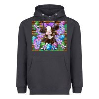 Smoke easter cow eggs flowers daisys Heavyweight Hoodie - Artiststas