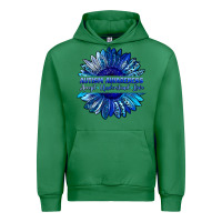 Emerald autism awareness accept understand love blue Urban Hoodie - LillyAllenDesigns