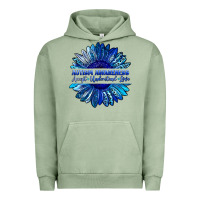 Pigment Oil Green autism awareness accept understand love blue Urban Hoodie - LillyAllenDesigns
