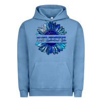 Pigment Pebble Blue autism awareness accept understand love blue Urban Hoodie - LillyAllenDesigns