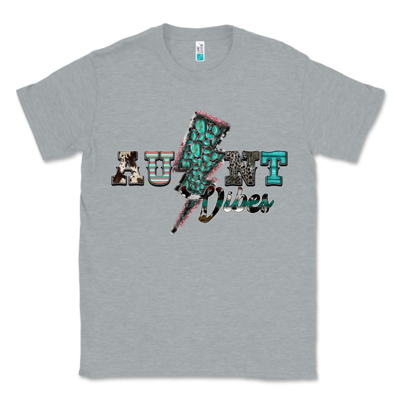 Aunt Vibes Classic Tee by SublimationCraftShop | Teevron