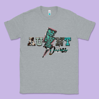 Aunt Vibes Classic Tee Designed By Sublimationcraftshop