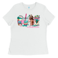 White medical assistant coffee cup Ladies Tee - AdoDesignShop